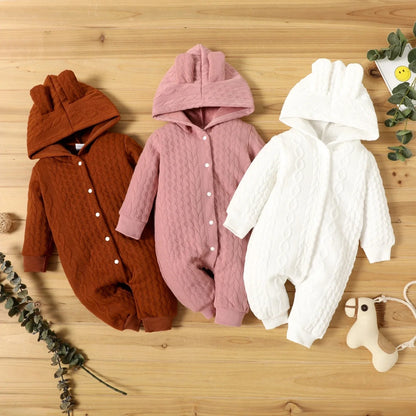Baby Hooded Rompers