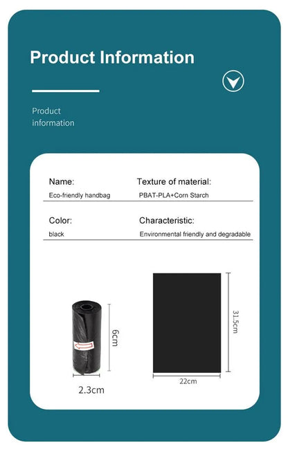 10-Roll-Pack Pet Waste Bag