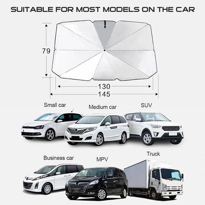 Car Sunshade Windshield Umbrella