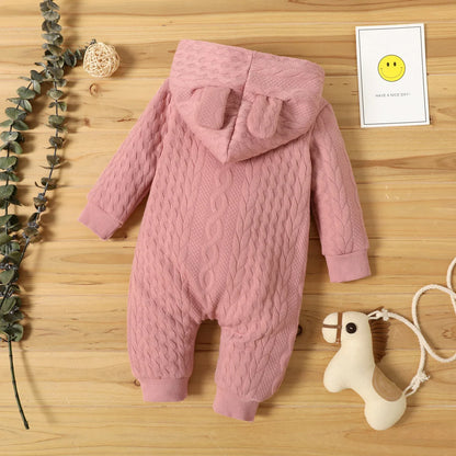 Baby Hooded Rompers