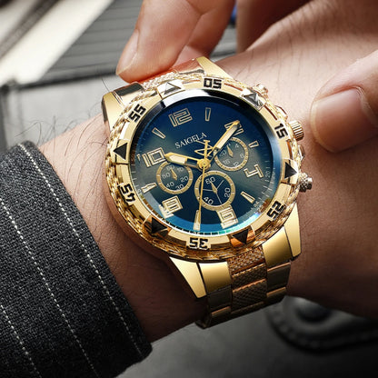 Luxury Men's Watch Set - 2-Piece
