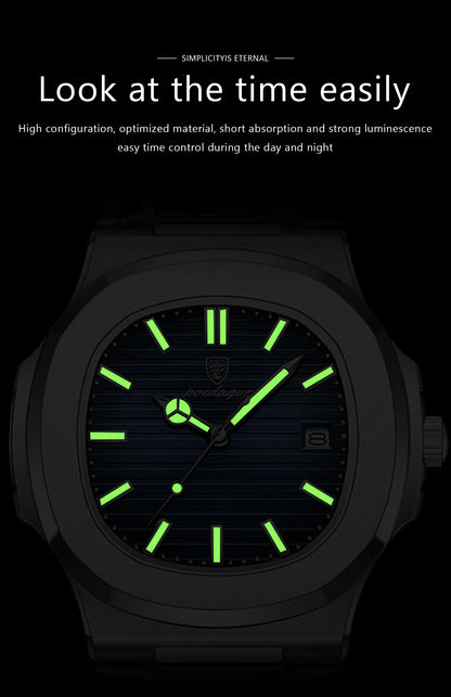 POEDAGAR Luxury Men's Wristwatch