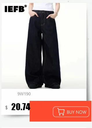 IEFB Summer Men's Denim Pants
