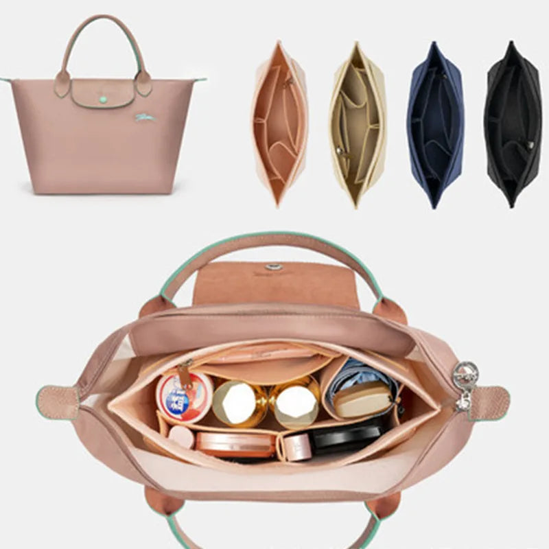 Felt Insert Organizer For Handbags