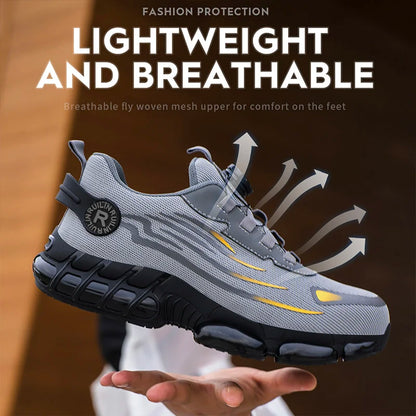 Indestructible Steel Toe Protective Safety Shoes