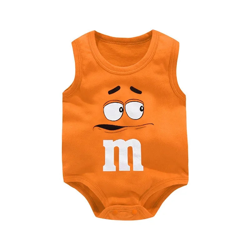 M&M Baby Bodysuit Rompers