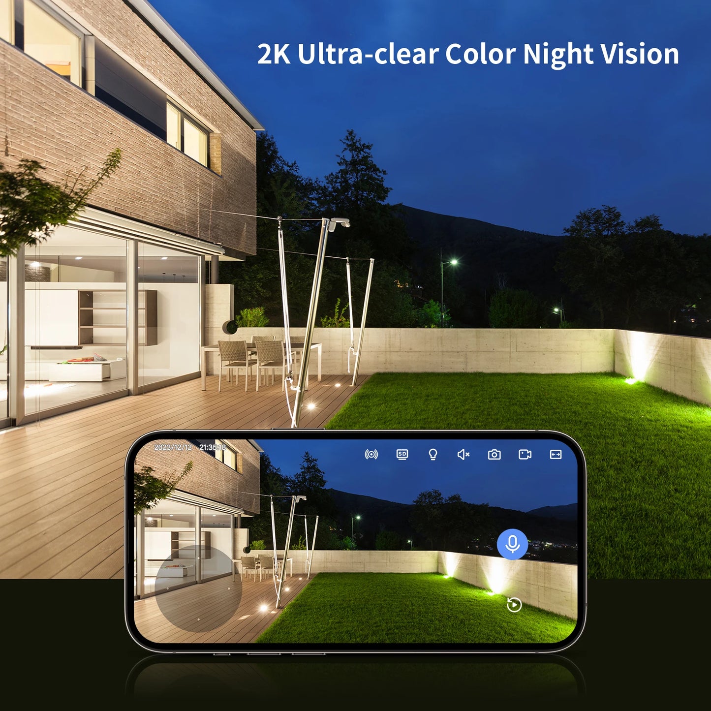 Hi-Definition Indoor/Outdoor Security Camera