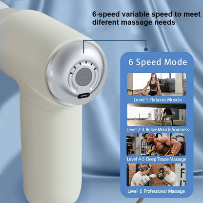 Stylish Portable Deep Tissue Massage Gun