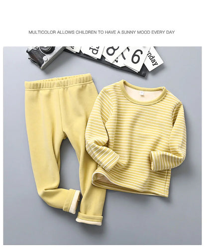 Children's Striped Pajama Sets