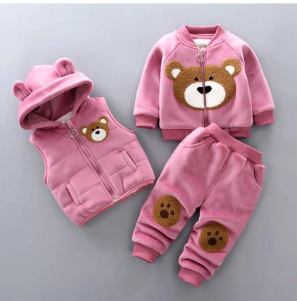Baby and Toddler 3-piece Sweatsuit