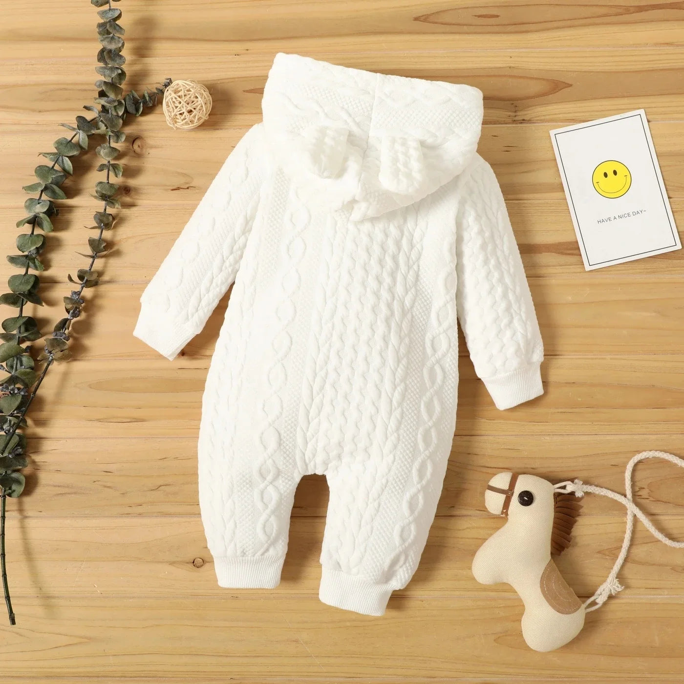 Baby Hooded Rompers