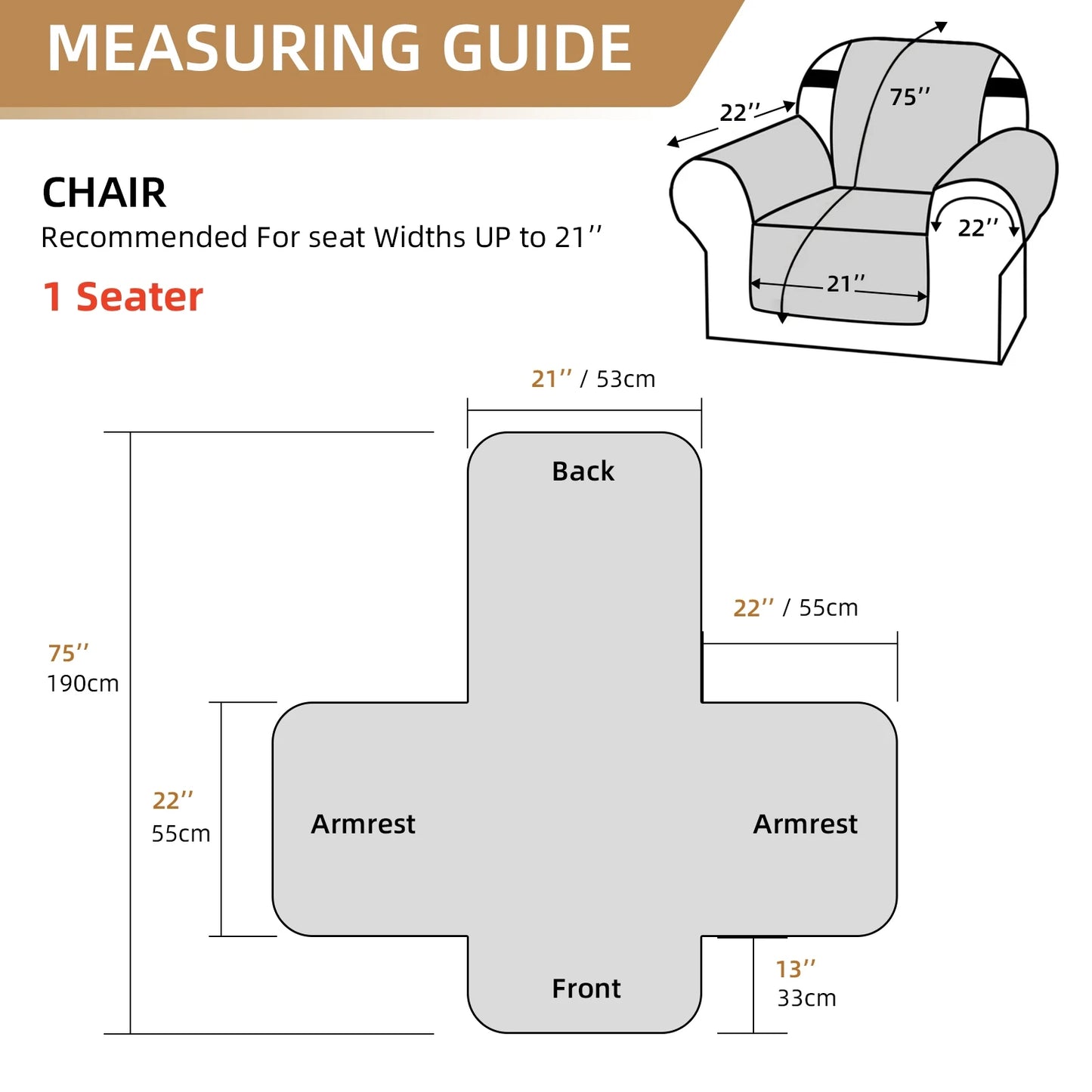 One-Piece Sofa Cover