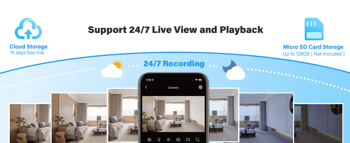 Hi-Definition Indoor/Outdoor Security Camera