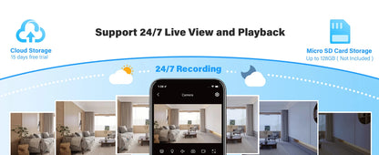 Hi-Definition Indoor/Outdoor Security Camera