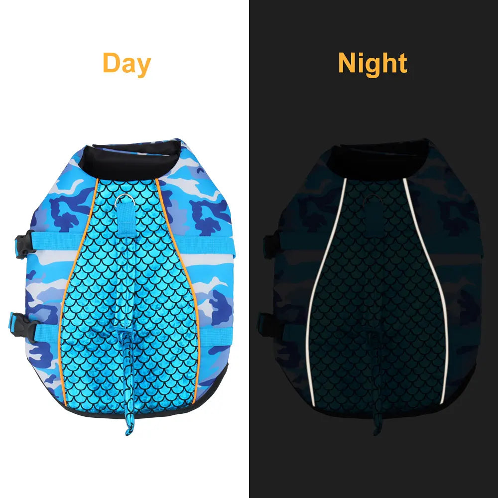 Pet Vest Lifejacket w/ Sharkfin