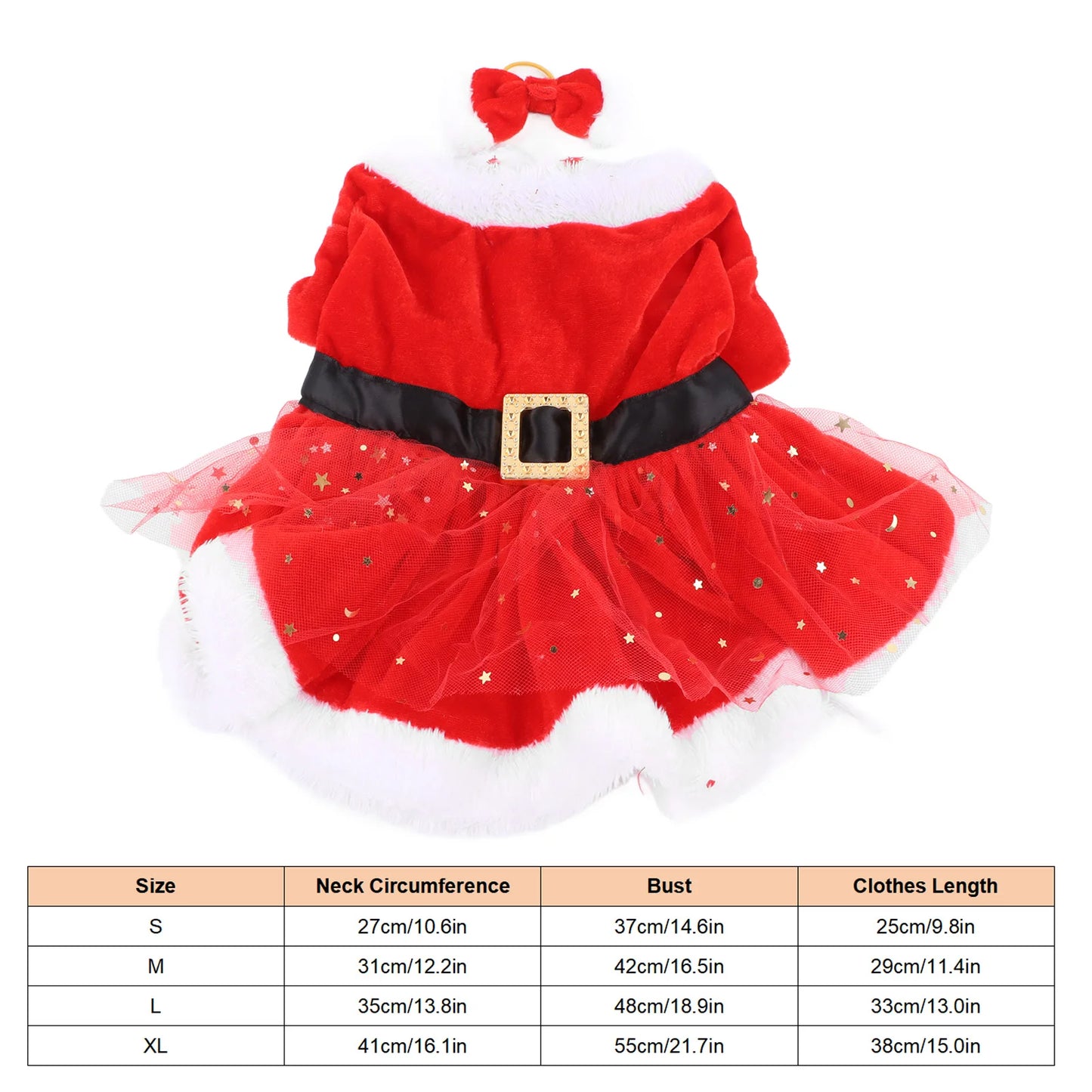 Pet Christmas Costume