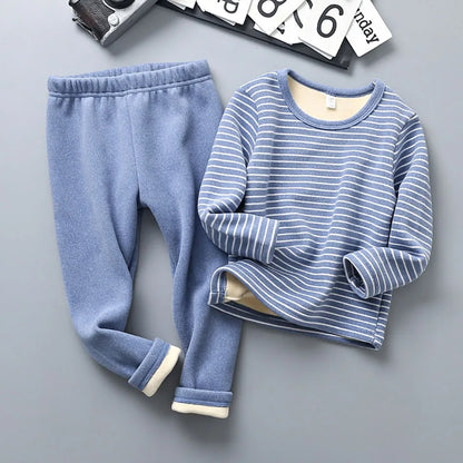 Children's Striped Pajama Sets