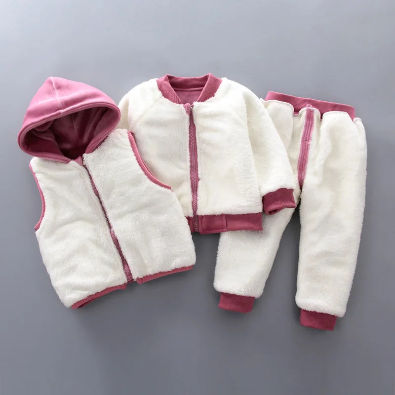Baby and Toddler 3-piece Sweatsuit