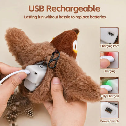 Dancing Sparrow Interactive Cat Toy