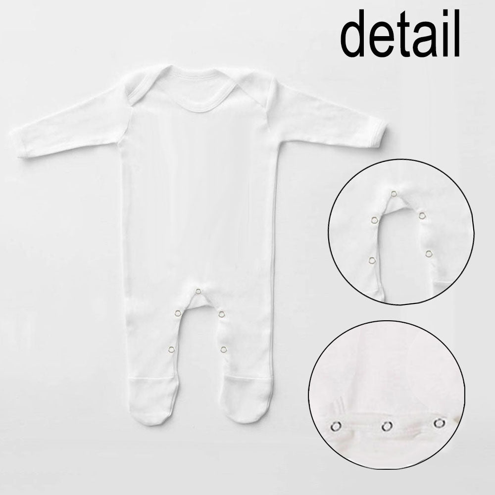 Baby Announcement Baby Sleepsuit