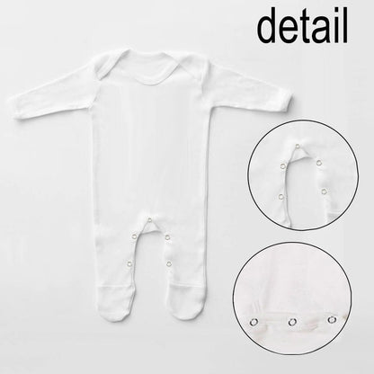Baby Announcement Baby Sleepsuit