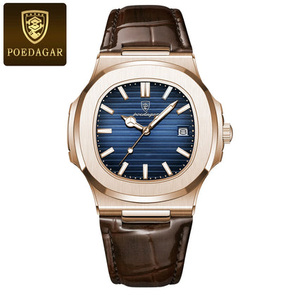 POEDAGAR Luxury Men's Wristwatch