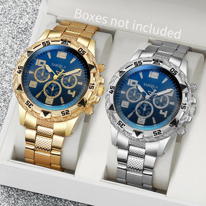 Luxury Men's Watch Set - 2-Piece