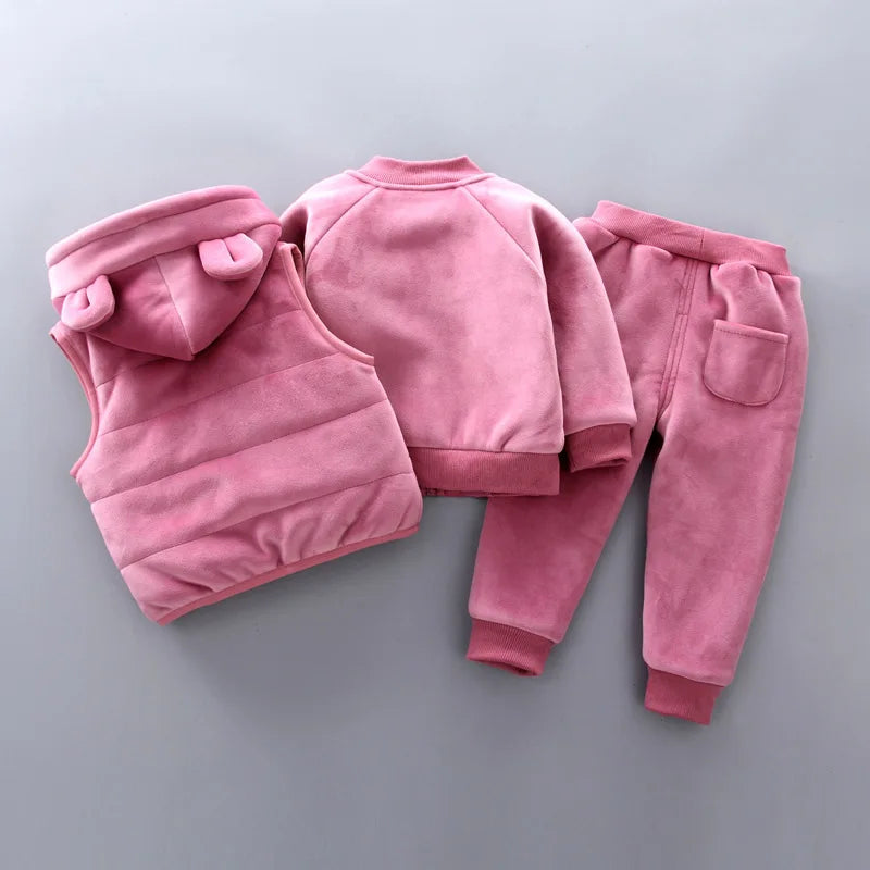 Baby and Toddler 3-piece Sweatsuit