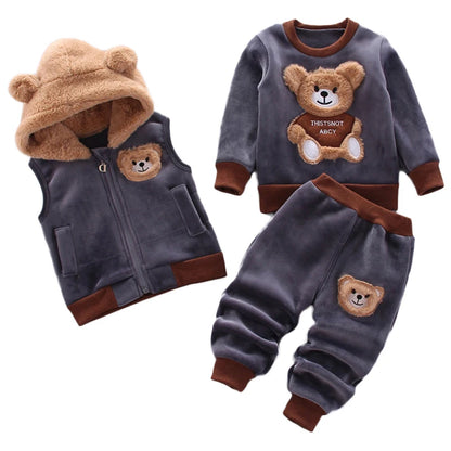 Baby and Toddler 3-piece Sweatsuit