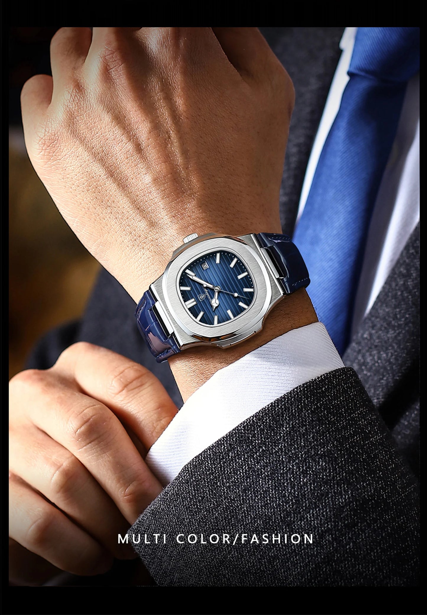 POEDAGAR Luxury Men's Wristwatch