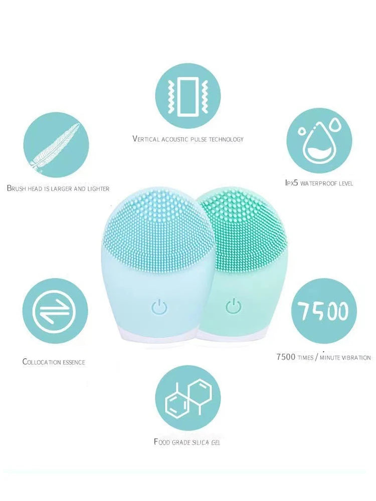 Silicone Facial Cleansing Brush