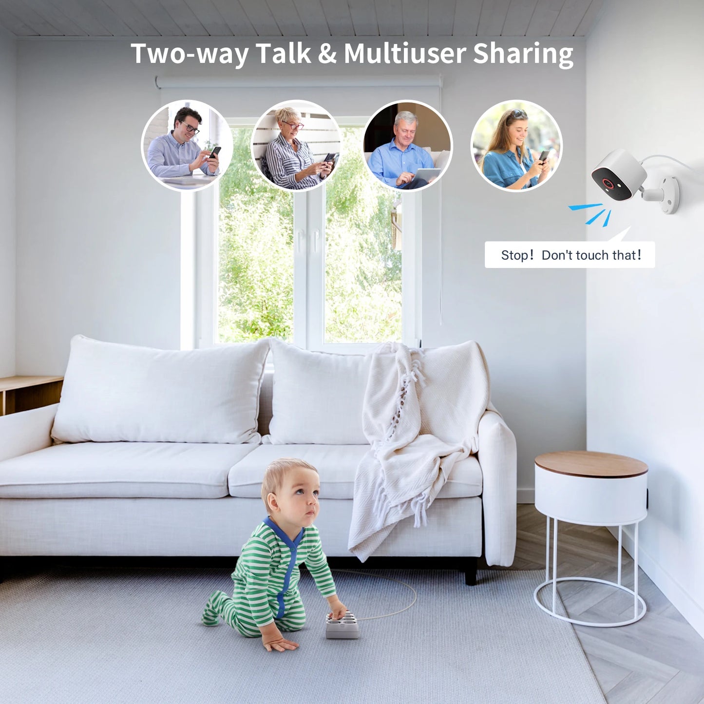 Hi-Definition Indoor/Outdoor Security Camera