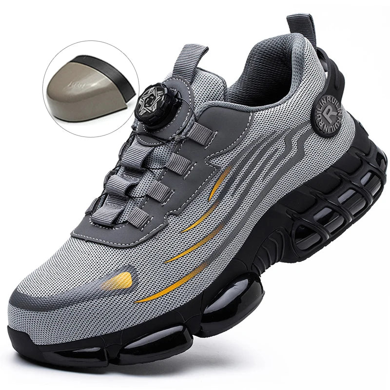 Indestructible Steel Toe Protective Safety Shoes