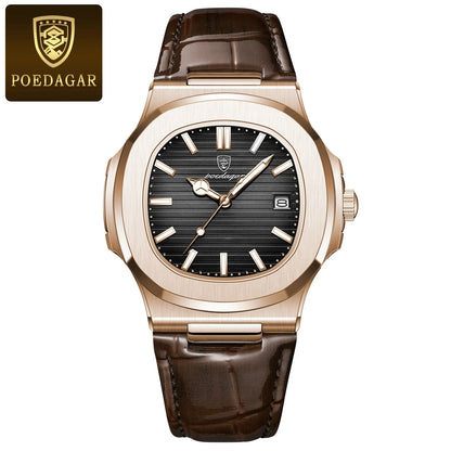 POEDAGAR Luxury Men's Wristwatch