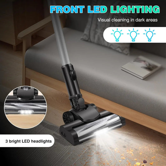 Self-Standing Powerful Cordless Vacuum Cleaner