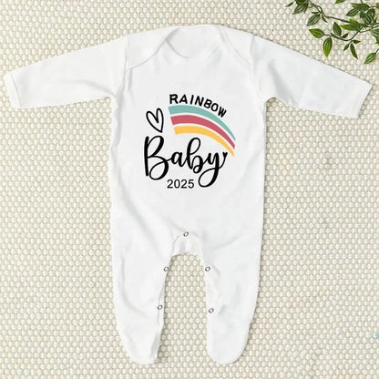 Baby Announcement Baby Sleepsuit